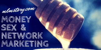 money sex and network marketing